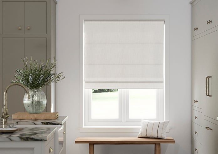 Laura Ashley Swanson, Dove Grey - Twist&Fit Roman Blind - Image 3